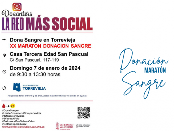 CARTEL DONACIÓN SANGRE