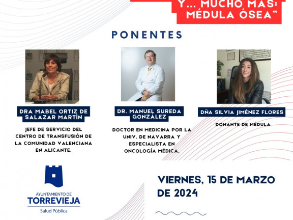 CARTEL II CONVERSACIONES SOBRE SALUD - DONACIÓN DE SANGRE