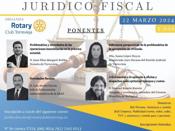 CARTEL XX SEMINARIO JURÍDICO FISCA