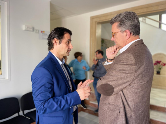EL DIRECTOR GENERAL DE PUERTOS DE LA GENERALITAT VISITA LAS OBRAS DEL PUERTO DE TORREVIEJA 1