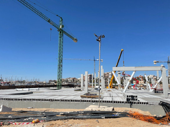 EL DIRECTOR GENERAL DE PUERTOS DE LA GENERALITAT VISITA LAS OBRAS DEL PUERTO DE TORREVIEJA 10