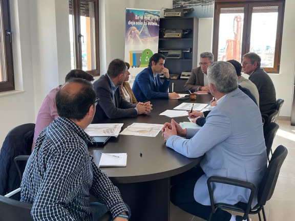 EL DIRECTOR GENERAL DE PUERTOS DE LA GENERALITAT VISITA LAS OBRAS DEL PUERTO DE TORREVIEJA 2