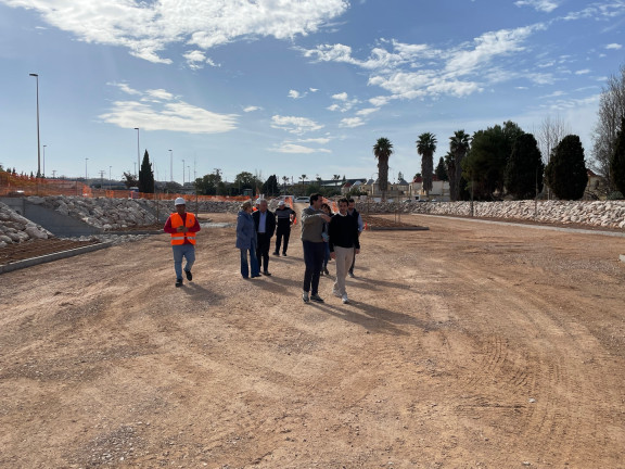 EN MARZO FINALIZAN LAS OBRAS DE LA BALSA DE LAMINACIÓN DE AGUAS PLUVIALES JUNTO A LA N-332, EN LA URBANIZACIÓN DOÑA INÉS 5