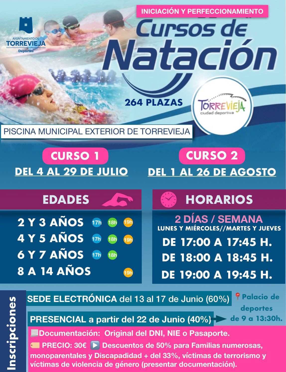 natación