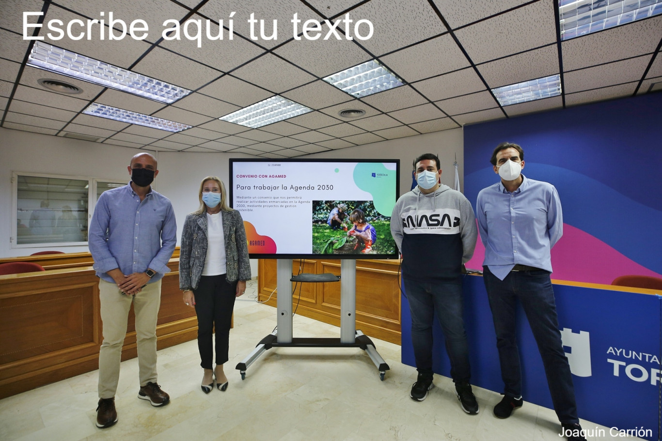 Presentación Ricardo Recuero, Gemma Cruz, Rubén Torregrosa y Jorge Ballesta