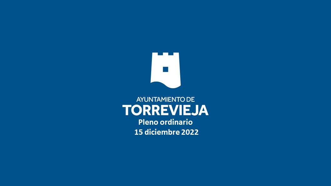 PLENO ORDINARIO 15 DE DICIEMBRE DE 2022